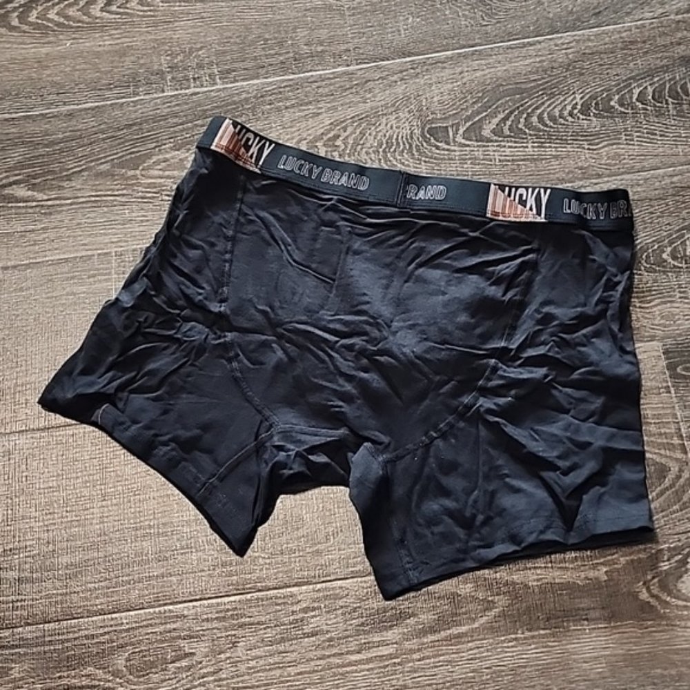 Lucky Brand solid Boxer Brief - Picture 3 of 3